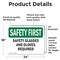 Signmission 18 in Height, 24 in Width, Vinyl Decal, Rectangle OS-2PACK-SF-D-1824-L-10903 - alternate 4